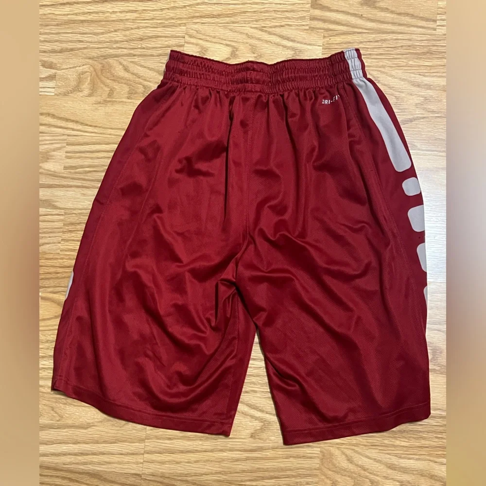 Nike Dri-FIT Elite Stanford Cardinal Basketball Shorts Red Men’s Medium